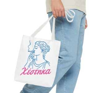Χέστηκα Greek Goddess Ciggie Tote Bag